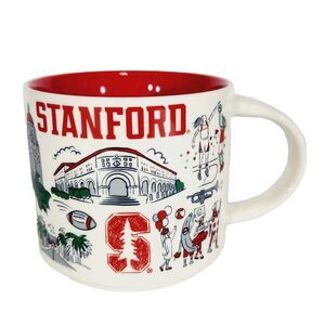 Starbucks Mug Stanford University Been There Series Campus Collection 14oz Red